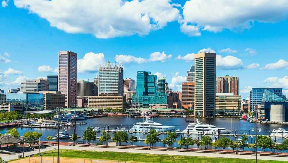 Baltimore Maryland, affordable Christmas trips