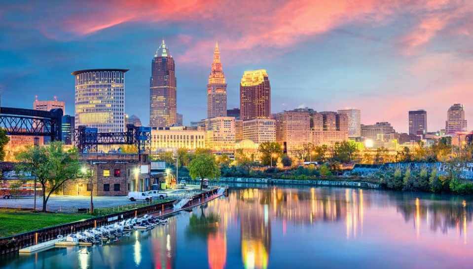 Cleveland Ohio, affordable Christmas trips