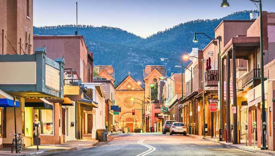 Santa Fe New Mexico, affordable Christmas trips